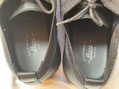 G.H.Bass & Co. Mens Kole Knit Black Casual Dress Shoes Size M 10.5 Almost new G.H.Bass & Co. Mens Kole Knit Black Casual Dress Shoes Size  main image 3