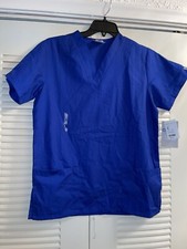 Nwt Women  s White Swan Brand Scrub Top S