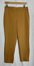 NWT Max Studio High Waist Skinny Leggings Honey Women  s Large 98 MSRP