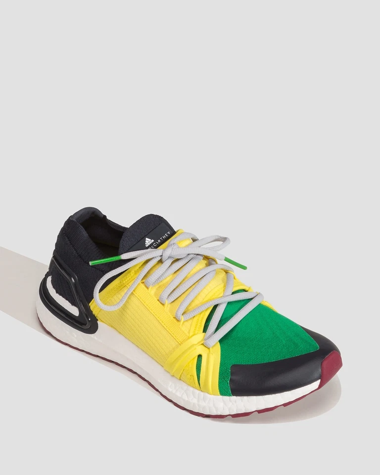 Adidas Por Stella McCartney Ultraboost 20 Verde/Amarillo/Blanco (GX1568) Correr Foto 2 de 4