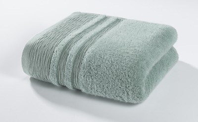 casa NOVA Handtuch KENBORG ORGANIC BH 50x100 cm grün Handtücher