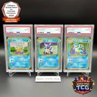 PSA 10 Squirtle Wartortle Blastoise 001-003/032 Set Pokemon Classic Japanese
