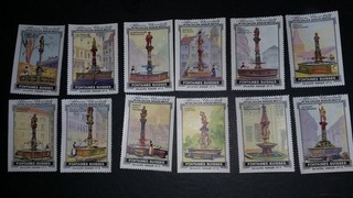 Berühmte Brunnen der Schweiz Kohler Serie 27 Sammelbilder Reklame Architektur
