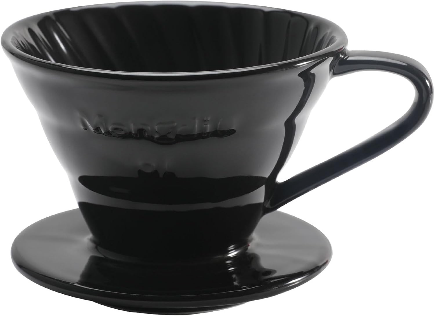 Ceramic Pour over Coffee Dripper, Reusable Porcelain Portable Pour over Coffee M