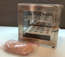 Boekel Scientific Glass Desiccator Cabinet with two shelves