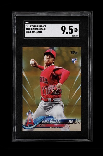 2018 Topps Update Shohei Ohtani #US1 Gold /2018 SGC 9.5