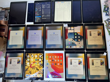 Lot of 17 Apple iPad Air 2 16GB WiFi A1566 Space Gray AS-IS Various ISSUES READ