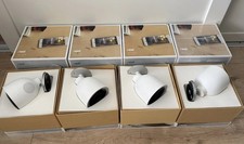 4 x non working Google Nest Cam IQ NC4100GB Outdoor Wired Security Camera White