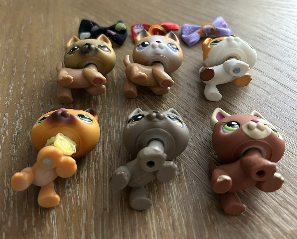 Lot De Figurines Littlest Pet Shop - Berger Allemand Et Autres #867, #127, #491, #604, #61, #112