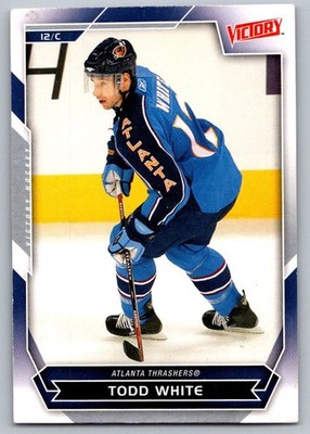 2007-08 Upper Deck Victory Todd White Atlanta Thrashers #265