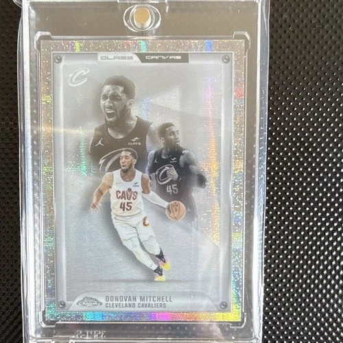 2025 Topps Chrome Donovan Mitchell Base (RAW)
