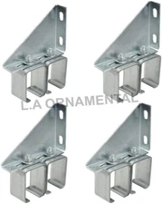 Double Sliding Wall Barn Door Track Hardware Box Rail Bracket Overhead Galvanize