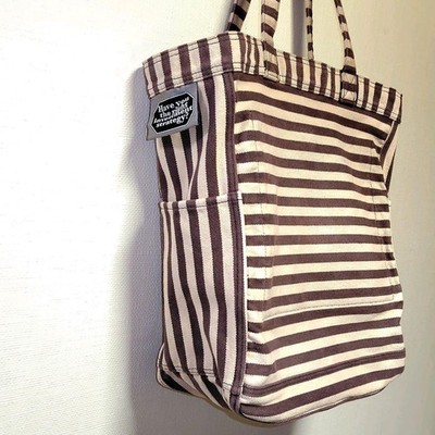 bernhard willhelm Canvas Tote Bag Beige Brown A4 Size | eBay
