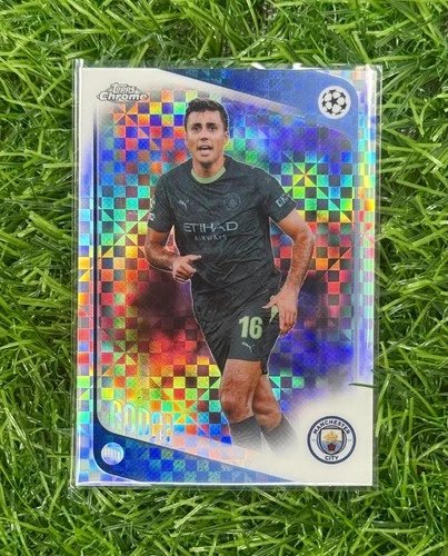 2025-26 Topps Chrome UEFA Club Competitions #171 Rodri X-Fractor Refractor