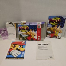 Mystical Ninja Starring Goemon (Nintendo 64 N64, 1998) Box & Manual,   ONLY