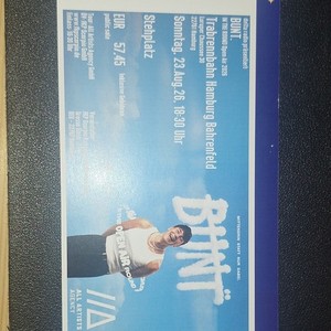 BUNT. Ticket – Trabrennbahn Hamburg Bahrenfeld, 23.08.2026