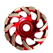 Profi Diamant Schleiftopf 125mm Schleifteller,Topfscheibe Granit,Estrich,Beton