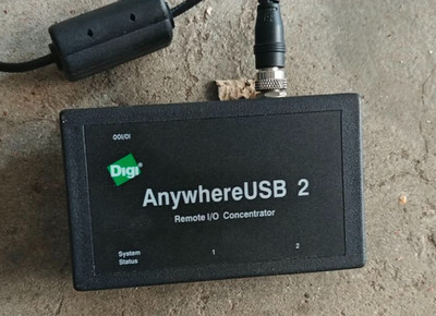 Digi AnywhereUSB 2 G2 Remote I/O Concentrator AW-USB-2-W + AC Power Adapter EU