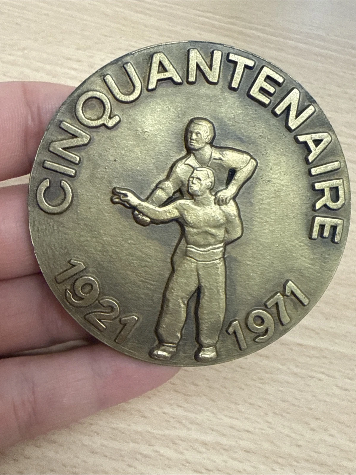 Médaille Cinquantenaire 1921 1971 Drago