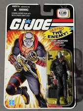 2007 Destro wave 4 cartoon card v14 G.I. Joe 25th Anniversary sealed MOC Cobra