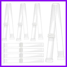 4 Pairs Clear Bra Straps Invisible Bra Straps Non Slip Bra Shoulder Straps