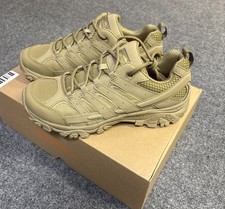 NEW Merrell Men's Size 8.5 Moab 2 Tactical Shoe Boots Coyote J15857
