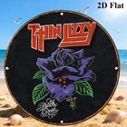 Thin Lizzy Band Wall  Vintage Round Aluminum Tin Metal Signs Home Décor Suitable