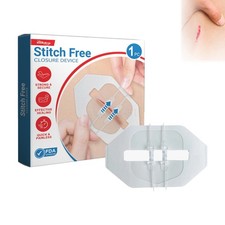 Emergency Wound Closure Device, Zip Stitch Sutures Bandaids Tear First Aid