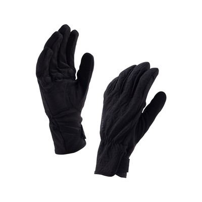 SealSkinz Damen Rad Handschuhe Damens AllWeather Cycle, schwarz, L (8)