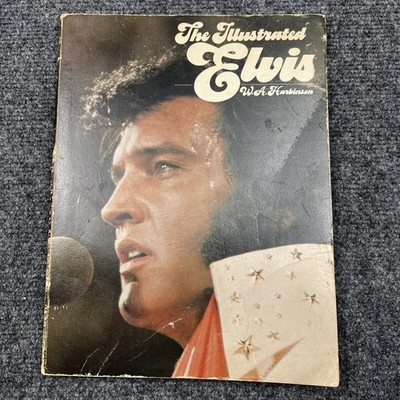 Vintage The Illustrated Elvis By W. A. Harbinson 1976 Paperback Book