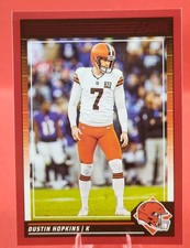2024 Score Dustin Hopkins #69 Red Parallel Cleveland Browns