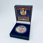 Silver Bullion American Eagle Dollar .999 Fine Silver (2000) With Box