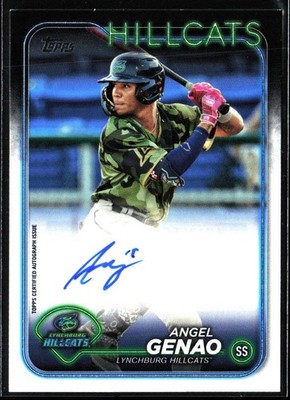 2024 Topps Pro Debut Auto Angel Genao #PD-181 Auto 13dp