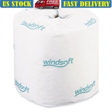Septic Safe Toilet Paper 2 Ply Individually Wrapped 400 Sheets 24 Rolls New