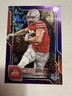 2025 Bowman Chrome University Max Klare 1st Purple Shimmer Refractor /75 Ohio St