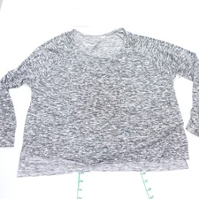 American Eagle Outfitters Soft & Sexy Plush Blouse Top Womens  3X Heather Gray