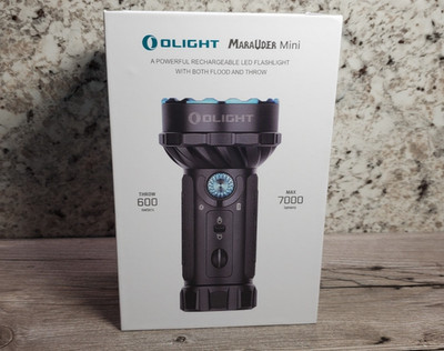 Olight Marauder Mini 7000 Lumens Rechargeable LED Flashlight NIB