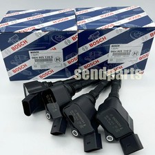 4 Ignition Coil For VW Tiguan Porsche Panamera Audi Q3 Q7 CJE 06H905110G Bosch