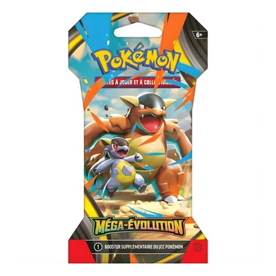 Booster Pokémon Mega Evolution me01 blister carton Kangourex ou Gardevoir