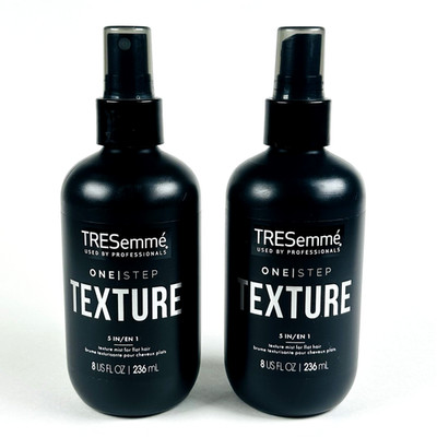 2 Pack TRESemmé One Step 5-in-1 Texture Styling Mist for Flat Hair (8 fl oz) New