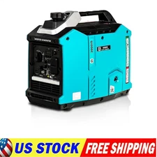 3000W Quiet Portable Inverter Generator Gas Powered for Camping RV Outdoor Power