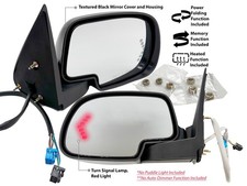 Power Folding Mirror For Gm Pickup Suv 2003-2006 Textured Mirror Right Left Pair Power Folding Mirror For Gm Pickup Suv 2003-2006 Textured Mirror Right Left Pair