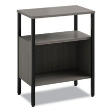 Simple Storage Two-Shelf 23.5w x 14d x 29.6h Gray 5507BLGR