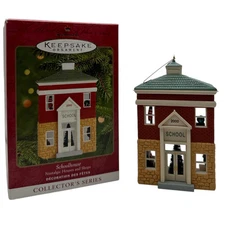 Hallmark Keepsake 2000 Schoolhouse Nostalgic Houses and Shops Collector's Series