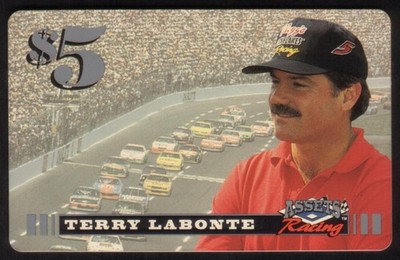 Assets Racing 1995: $5. Terry LaBonte (Kellogg's) SPECIMEN Telefonkarte
