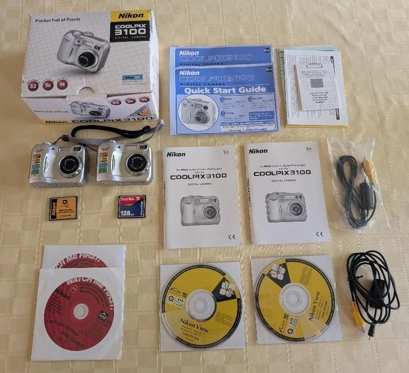 Preços baixos em Câmeras digitais Nikon Coolpix 3100 | eBay