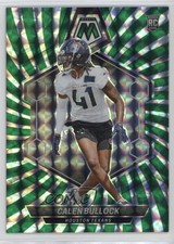 2024 Panini Mosaic Rookies Green Swirl Mosaic Prizm /13 Calen Bullock #365 1r9f