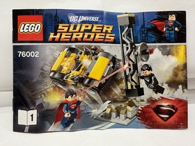 Lego DC Universe Super Heroes Superman Metropolis Showdown 76002 COMPLETE