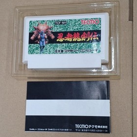 Tecmo Ninja Dragon Sword Legend Famicom/NES Game Boxed with Manual Used