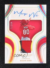 2023 Panini Immaculate Materials Signatures Prime 3/25 Masyn Winn Auto 0w3
